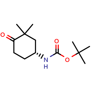 tert-Butyl N-[(1R)-3,3-dimethyl-4-oxocyclohexyl]carbamate