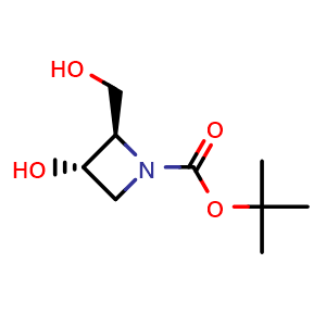 tert-Butyl (2R,3S)-3-hydroxy-2-(hydroxymethyl)azetidine-1-carboxylate