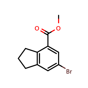 Methyl 6-bromo-2,3-dihydro-1H-indene-4-carboxylate