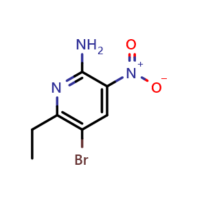 5-Bromo-6-ethyl-3-nitropyridin-2-amine