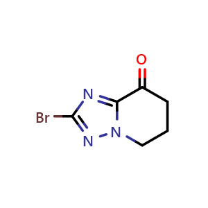 2-Bromo-6,7-dihydro-5H-[1,2,4]triazolo[1,5-a]pyridin-8-one