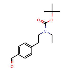 tert-Butyl N-ethyl-N-[2-(4-formylphenyl)ethyl]carbamate