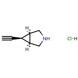 rel-(1R,5S,6s)-6-ethynyl-3-azabicyclo[3.1.0]hexane hydrochloride