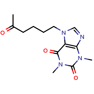 Chemical structure of Lomifylline , CAS 10226-54-7, AChemBlock AD277527