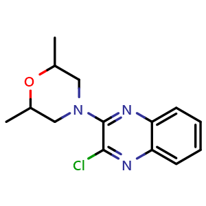 2-Chloro-3-(2,6-dimethylmorpholin-4-yl)quinoxaline