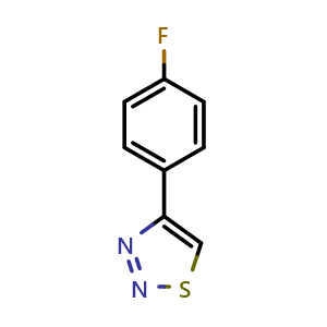 4-(4-Fluorophenyl)-1,2,3-thiadiazole