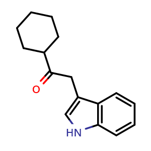 1-Cyclohexyl-2-(1H-indol-3-yl)ethan-1-one