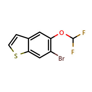 6-Bromo-5-(difluoromethoxy)benzo[b]thiophene