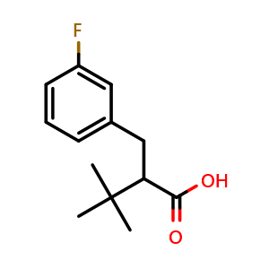 2-(3-Fluorobenzyl)-3,3-dimethylbutanoic acid