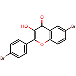 6-Bromo-2-(4-bromophenyl)-3-hydroxy-4H-chromen-4-one