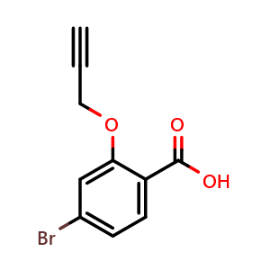 4-Bromo-2-(prop-2-yn-1-yloxy)benzoic acid