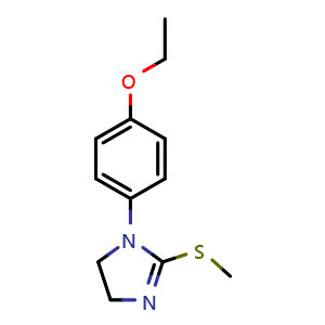 1-(4-Ethoxyphenyl)-4,5-dihydro-2-(methylthio)-1H-imidazole