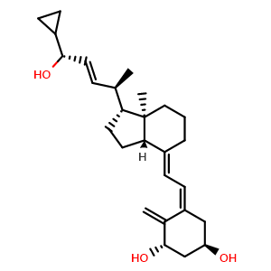 Chemical structure of 24R-Calcipotriol , CAS 112827-99-3, AChemBlock AD277801