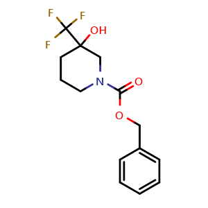 Benzyl 3-hydroxy-3-(trifluoromethyl)piperidine-1-carboxylate