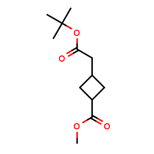 methyl 3-(2-(tert-butoxy)-2-oxoethyl)cyclobutane-1-carboxylate