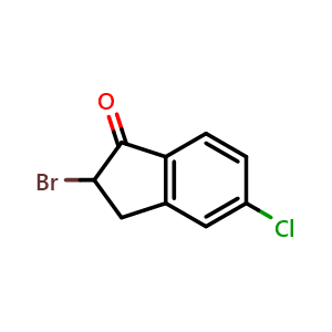 2-bromo-5-chloro-2,3-dihydro-1H-inden-1-one