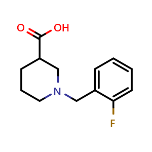 1-(2-Fluorobenzyl)piperidine-3-carboxylic acid