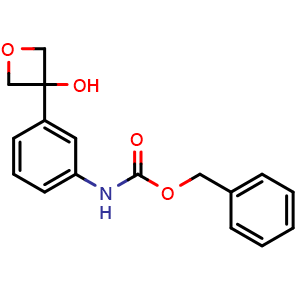benzyl (3-(3-hydroxyoxetan-3-yl)phenyl)carbamate