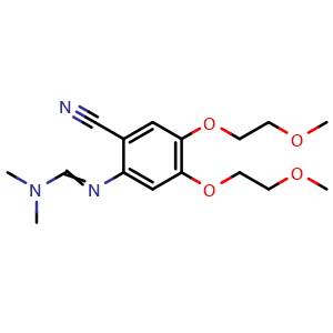 N'-(2-cyano-4,5-bis(2-methoxyethoxy)phenyl)-N,N-dimethylformimidamide