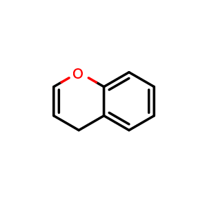Chemical structure of 4H-chromene , CAS 254-03-5, AChemBlock AD278000
