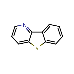 Chemical structure of [1]Benzothieno[3,2-b]pyridine , CAS 318-69-4, AChemBlock AD278050