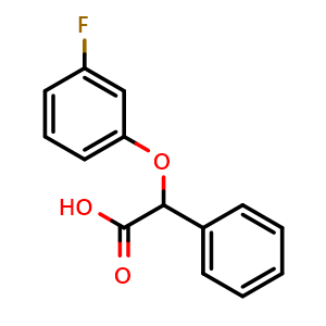 2-(3-Fluorophenoxy)-2-phenylacetic acid