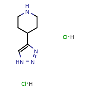 4-(1H-1,2,3-Triazol-4-yl)piperidine dihydrochloride