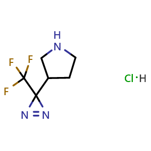 3-[3-(trifluoromethyl)-3H-diazirin-3-yl]pyrrolidine hydrochloride