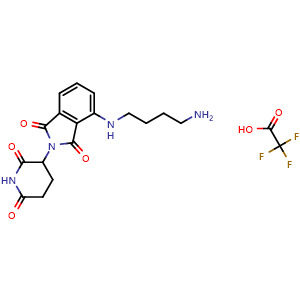 4-((4-Aminobutyl)amino)-2-(2,6-dioxopiperidin-3-yl)isoindoline-1,3-dione 2,2,2-trifluoroacetate