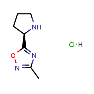 (R)-3-Methyl-5-(pyrrolidin-2-yl)-1,2,4-oxadiazole hydrochloride