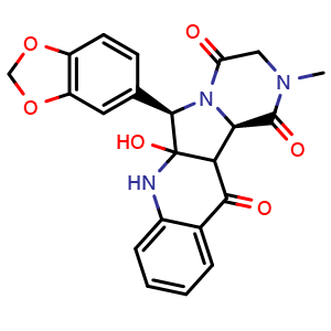 Chemical structure of Tadalafil hydroxypiperidone , CAS 1978322-99-4, AChemBlock AD278258