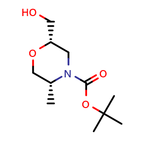 tert-Butyl (2S,5R)-2-(hydroxymethyl)-5-methylmorpholine-4-carboxylate