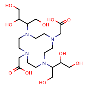 2,2'-(4,10-Bis(1,3,4-trihydroxybutan-2-yl)-1,4,7,10-tetraazacyclododecane-1,7-diyl)diacetic acid