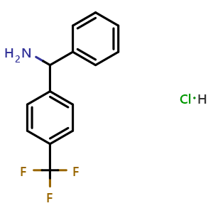 Phenyl[4-(trifluoromethyl)phenyl]methanamine hydrochloride
