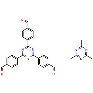 Chemical structure of TTO-COF , CAS 2417140-95-3, AChemBlock AD278306