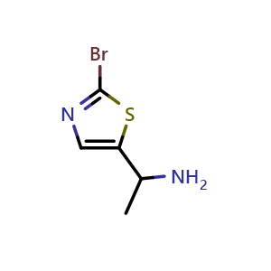 1-(2-bromothiazol-5-yl)ethan-1-amine