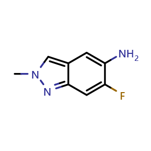 6-Fluoro-2-methyl-2H-indazol-5-amine
