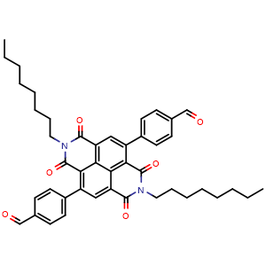 4,4'-(2,7-Dioctyl-1,3,6,8-tetraoxo-1,2,3,6,7,8-hexahydrobenzo[lmn][3,8]phenanthroline-4,9-diyl)dibenzaldehyde