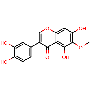 3-(3,4-Dihydroxyphenyl)-5,7-dihydroxy-6-methoxy-4H-1-benzopyran-4-one