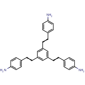 4,4',4''-(Benzene-1,3,5-triyltris(ethene-2,1-diyl))trianiline