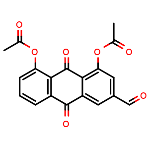 4,5-Bis(acetyloxy)-9,10-dihydro-9,10-dioxo-2-anthracenecarboxaldehyde