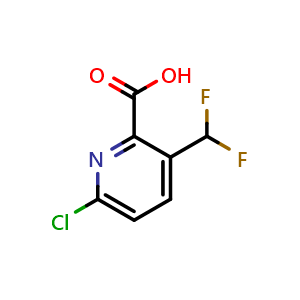 6-Chloro-3-(difluoromethyl)-2-pyridinecarboxylic acid