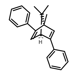 Chemical structure of (1S,4S)-1,7,7-Trimethyl-2,5-diphenylbicyclo[2.2.1]hepta-2,5-diene , CAS 1346758-67-5, AChemBlock AD278598