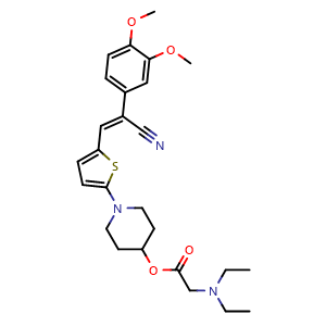Chemical structure of YHO-13351 free base , CAS 912288-64-3, AChemBlock AD278631