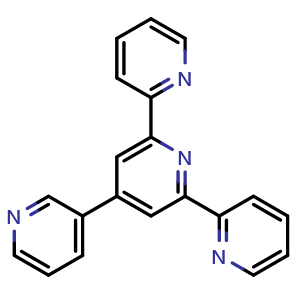 Chemical structure of 4'-(Pyridin-3-yl)-2,2':6',2