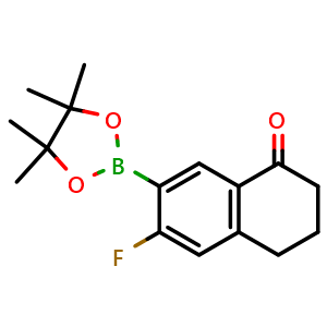 6-Fluoro-7-(4,4,5,5-tetramethyl-1,3,2-dioxaborolan-2-yl)-3,4-dihydronaphthalen-1(2H)-one