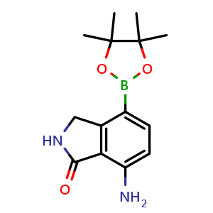 7-Amino-4-(4,4,5,5-tetramethyl-1,3,2-dioxaborolan-2-yl)isoindolin-1-one