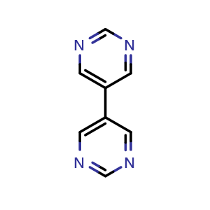 Chemical structure of 5,5'-Bipyrimidine , CAS 56598-46-0, AChemBlock AD279131