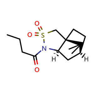 1-[(3aS,6R,7aR)-8,8-Dimethyl-2,2-dioxidohexahydro-1H-3a,6-methanobenzo[c]isothiazol-1-yl]-1-butanone