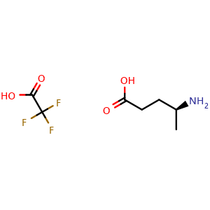 (S)-4-Aminopentanoic acid--2,2,2-trifluoroacetic acid